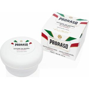 Proraso Scheerzeep groene thee/haver 150ml