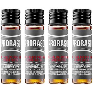 Proraso - Hot Oil Beard Treatment - 4 x 17ml - Huidverzorging