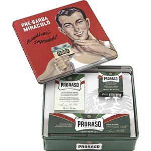 Proraso Herencosmetica Refresh Cadeauset Pre-Shave crème 100 ml + scheerschuim 150 ml + After Shave Balsam 100 ml