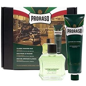 Proraso - Duo Set - Scheercrème en Aftershave Lotion ""Verfrissend
