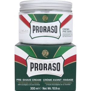 PRORASO Professional Pre-Shave Cream Scheerverzorging 300 ml