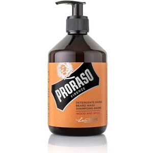 Proraso Beard Wash Wood and Spice 500 ml.