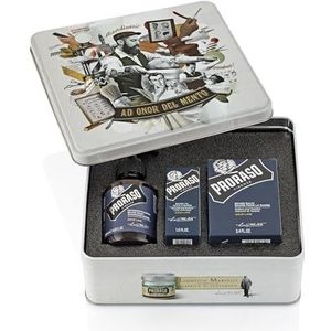 Proraso Herencosmetica Azur Lime Cadeauset Beard Wash 200 ml + Beard Balm 100 ml + Beard Oil 30 ml