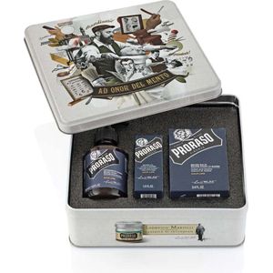 Proraso - Azur Lime - Cadeauset - Beard Wash 200 ml - Beard Balm 100 ml - Beard Oil 30 ml