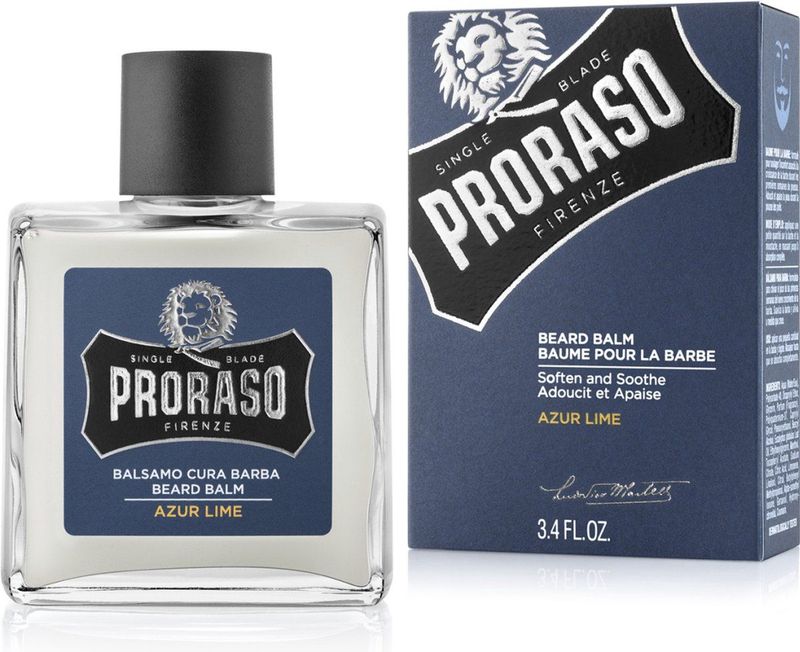 Proraso - Baardbalsem - Azur & Lime - 100ml - Hydrateert en Voedt