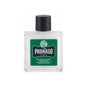Proraso 400373 Baardbalsem GREEN Refreshing - klassieker met menthol en eucalyptus - voor normale hui, 100 ml,eén maat,kleur