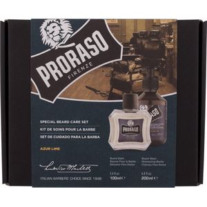 Proraso - Set Beard Classic - Baardverzorgingsset - Azur Lime