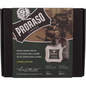 Proraso - Set Beard Classic - Baardverzorgingsset - Cypress en Vetyver