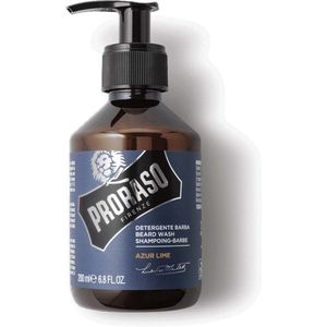 Proraso - Azur Lime - Baardreiniger - 200 ml - Vrij van Siliconen en Parabenen
