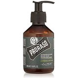 Proraso Cypress & Vetyver Beard Shampoo, professionele vochtinbrengende shampoo voor baardverzorging voor mannen die onzuiverheden verwijdert en effectief reinigt, 200 ml (verpakking van 1)