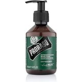 Proraso Beard Wash Refreshing, 200 ml, duftendes Bartshampoo reinigt, pflegt und erfrischt Bart & Haut, Waschgel entfernt Verunreinigungen sanft, Made in Italy
