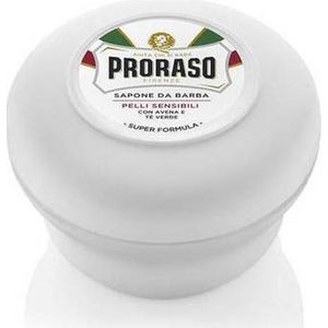Proraso - Scheerzeep - Voor Gevoelige Huid - Haver-extract - Groene Thee