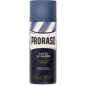 Proraso scheerschuim voor de droge huid 400ml