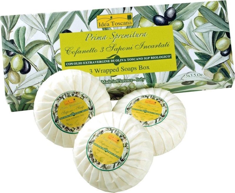 Handzeep - Geschenkdoos - 3 Stukken - Plantaardig - Geur van Etherische Oliën