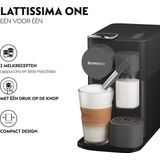 De'longhi - Nespresso Lattissima One - Koffiezetapparaat - Zwart