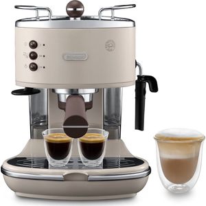 Delonghi Icona Vintage ECOV311.BG Espresso Apparaat Beige