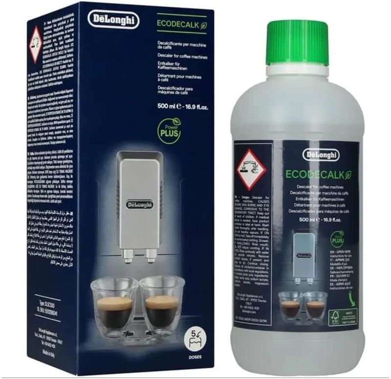 DeLonghi - EcoDecalk - Ontkalker - 500ml - Vloeibare Ontkalker voor Koffiemachines