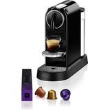 NESPRESSO Kapselmaschine CITIZ EN 167.B von DeLonghi, Black, inkl. Willkommenspaket mit 7 Kapseln