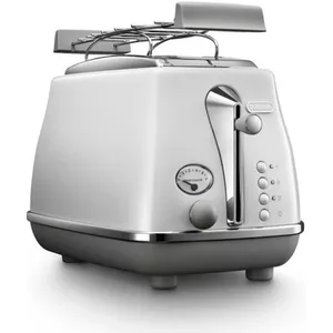 De'Longhi Brilliante 4-slot toaster, reheat, defrost and 6 browning