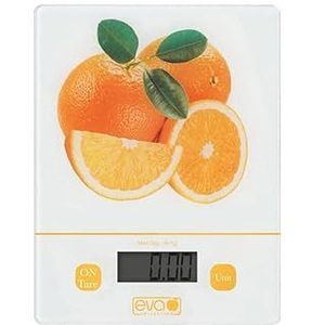 Kaufgut KAU500325 Digitale weegschaal, Orange Eva, 5 kg, 033325