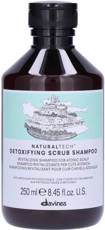 Davines - Natural Tech Detoxifying Scrub - Shampoo - 250 ml