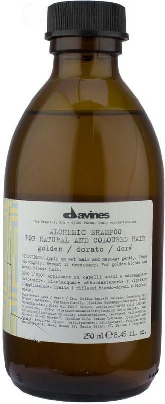 Davines - Alchemic System Golden Shampoo - Haarverzorging - 280 ml