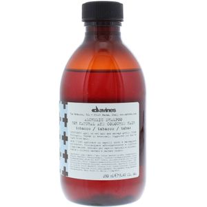 Davines Alchemic Shampoo Tobacco Hydraterende Shampoo voor Accentueren van Haarkleur 280 ml