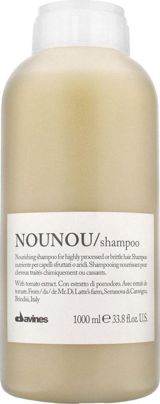 Davines - NOUNOU - Shampoo - 1000 ml - Walnootmelk
