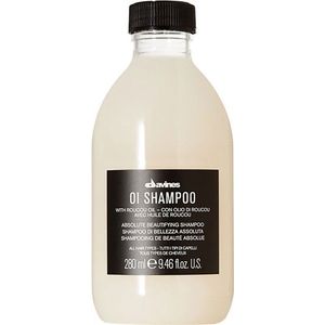 Davines - OI Absolute Beautifying Shampoo - 280ml - Roucou-olie - Voor Alle Haartypes