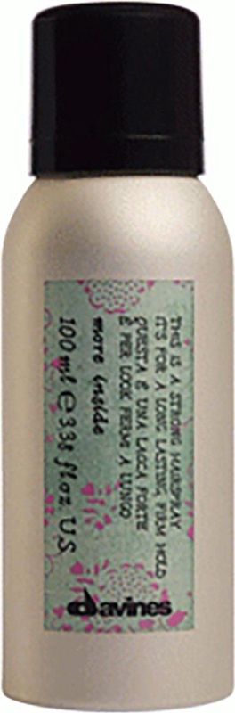 Davines - More Inside - Haarlak - Transparant - Sterke Hold