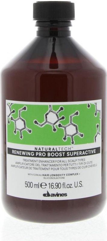 Davines - Natural Tech Renewing Pro Boost Superactive Shampoo - 500ml - Natuurlijke Ingrediënten