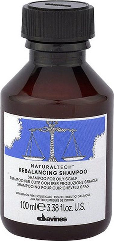 Davines - Rebalancing Shampoo - 100ml - Voor Vette Hoofdhuid