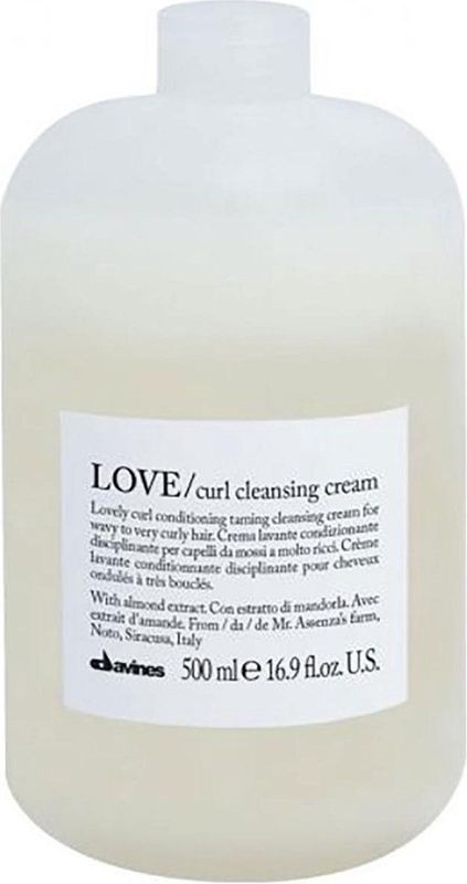 Davines LOVE CURL Cleansing Cream 500 ml - vrouwen - Voor Krullend haar