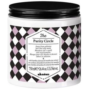 Davines - The Purity Circle - Haarmasker - Revitaliserend - Ontgiftend