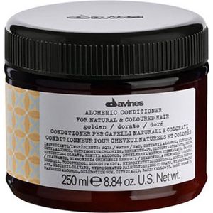 Davines Alchemic Conditioner For Natural & Coloured Hair Golden 250 ml