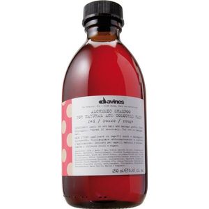 Davines ALCHEMIC Shampoo Red - 280 ml- Normale shampoo - Voor Gekleurd haar -