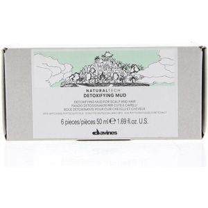 Davines NaturalTech Klei Natural Tech Detoxifying Mud 6x50ml
