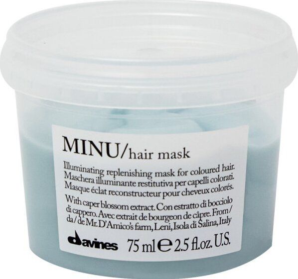 Davines - MINU - Haarmasker - 250 ml - Voor Gekleurd Haar