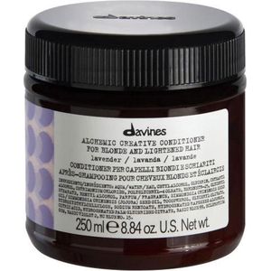 Conditioner for Blonde or Graying Hair Davines Alchemic Lavender 250 ml