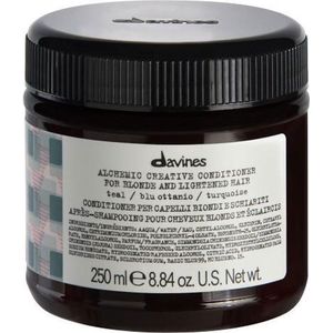 Davines Alchemic Creative Conditioner For Blonde And Lightened Hair 250 ml Teal