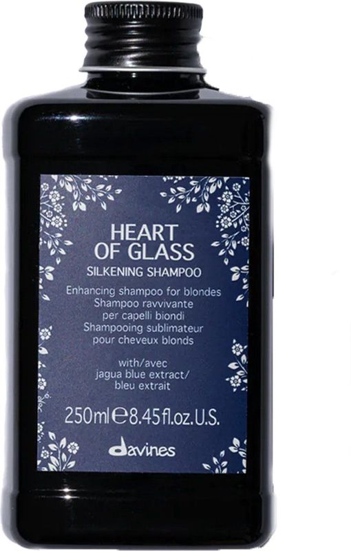 Davines Heart of Glass Silkening Shampoo Zilvershampoo Voor Blondines