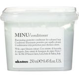 Davines - MINU Conditioner - 250ml - Voor Gekleurd Haar - Glans & Kleurbehoud