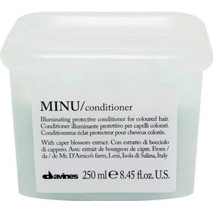 Davines - MINU Conditioner - 250ml - Voor Gekleurd Haar - Glans & Kleurbehoud