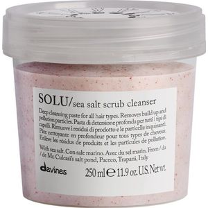 Davines SOLU Sea Salt Scrub Cleanser 250 ml - Normale shampoo - Voor Alle haartypes