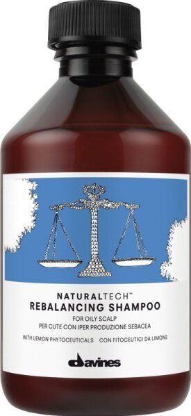 Davines - Natural Tech - Rebalancing Shampoo - 250ml - Natuurlijke Ingrediënten
