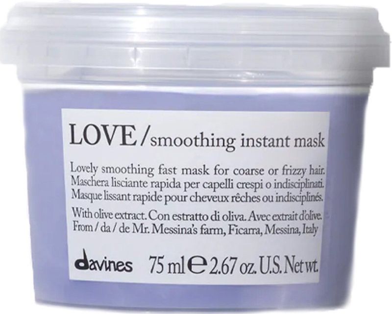 Davines LOVE Smoothing Instant Mask - Haarmasker