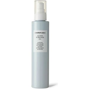 Comfort Zone 's Active Pureness Cleansing Gel - voor vette, acne gevoelige huid - met gluconolacton - exfoliërend, verwijdert poriën van make-up en overtollig talg - Geschikt voor veganisten -