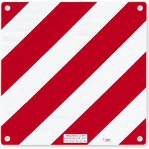 Fiamma - Alu Signal - Gevarenbord - 50 x 50 cm - Aluminium - Reflecterend