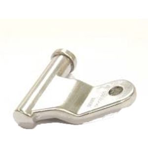 Fiamma F45S steunvoetgewricht rechts 150-450cm titanium