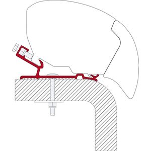 Fiamma Hymer luifel adapter voor Fiamma F80/F65 370 cm